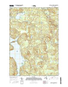Carry Falls Reservoir 2016 topographic map thumbnail