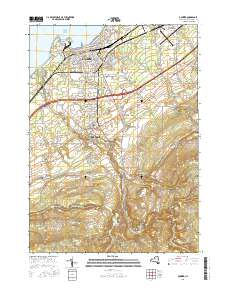 Dunkirk 2016 topographic map thumbnail