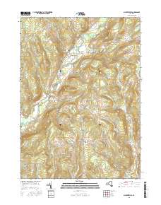 Gilbertsville 2016 topographic map thumbnail