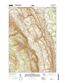 Glenfield 2016 topographic map thumbnail