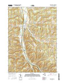 Franklinville 2016 topographic map thumbnail