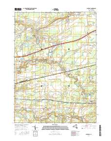 Clarence 2016 topographic map thumbnail