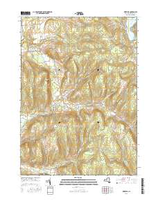 Erieville 2016 topographic map thumbnail