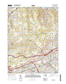 Hicksville 2016 topographic map thumbnail