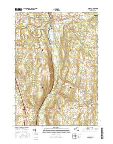 Jamesville 2016 topographic map thumbnail