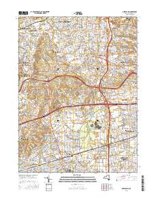 Greenlawn 2016 topographic map thumbnail