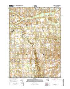 Honeoye Falls 2016 topographic map thumbnail