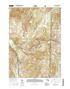 Hoosick Falls 2016 topographic map thumbnail