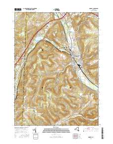 Hornell 2016 topographic map thumbnail