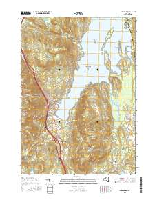 Lake George 2016 topographic map thumbnail