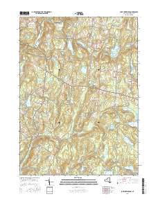 Lake Huntington 2016 topographic map thumbnail