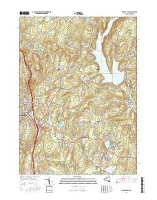 Liberty East 2016 topographic map thumbnail