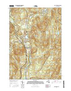 Lake Luzerne 2016 topographic map thumbnail