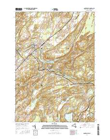 Gouverneur 2016 topographic map thumbnail