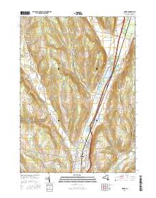 Homer 2016 topographic map thumbnail