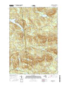 Lake Ozonia 2016 topographic map thumbnail