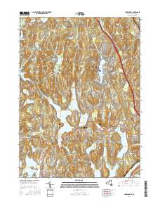 Lake Carmel 2016 topographic map thumbnail