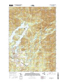 Lake Placid 2016 topographic map thumbnail