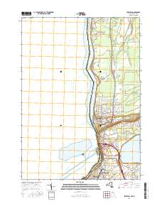 Lewiston 2016 topographic map thumbnail