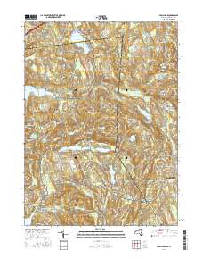 Peach Lake 2016 topographic map thumbnail