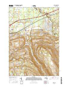 Oneida 2016 topographic map thumbnail