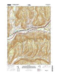 Oneonta 2016 topographic map thumbnail