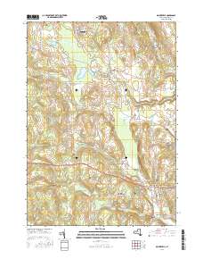 Morrisville 2016 topographic map thumbnail