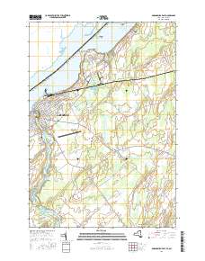 Ogdensburg East 2016 topographic map thumbnail