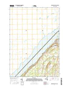 Ogdensburg West 2016 topographic map thumbnail