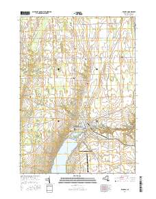 Penn Yan 2016 topographic map thumbnail