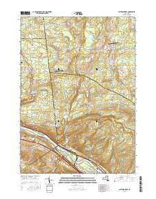Pattersonville 2016 topographic map thumbnail