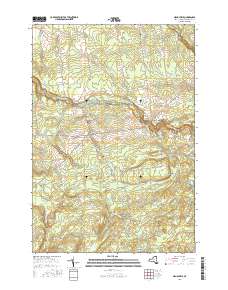 Nicholville 2016 topographic map thumbnail
