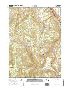 Ossian 2016 topographic map thumbnail