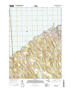 Oswego West 2016 topographic map thumbnail