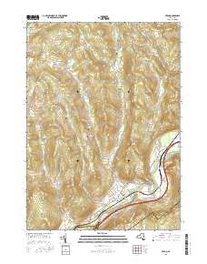 Otego 2016 topographic map thumbnail