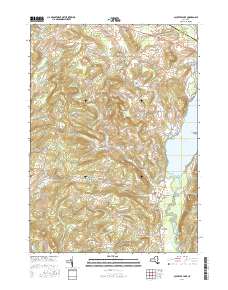 Schuyler Lake 2016 topographic map thumbnail