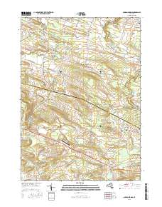 Sharon Springs 2016 topographic map thumbnail