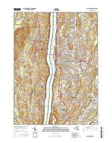 Poughkeepsie 2016 topographic map thumbnail