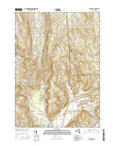 Munnsville 2016 topographic map thumbnail
