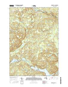 Rainbow Falls 2016 topographic map thumbnail