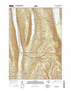 Springwater 2016 topographic map thumbnail