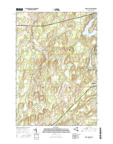 West Potsdam 2016 topographic map thumbnail