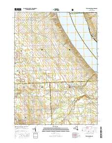 Trumansburg 2016 topographic map thumbnail
