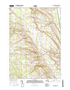 West Lowville 2016 topographic map thumbnail