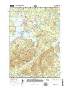Tupper Lake 2016 topographic map thumbnail