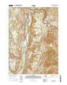 Schuylerville 2016 topographic map thumbnail