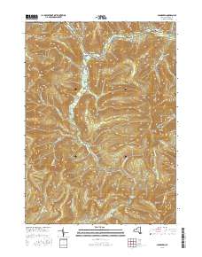 Shandaken 2016 topographic map thumbnail