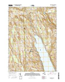 Skaneateles 2016 topographic map thumbnail