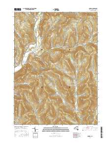 Hamden 2016 topographic map thumbnail