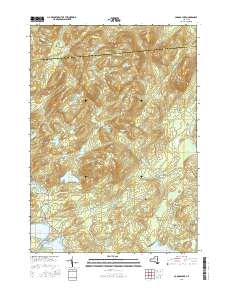 Caroga Lake 2016 topographic map thumbnail